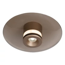Plafoniera Lucide SANTIAGO metal, sticla, sampanie, chihlimbar, LED, 10W, 550lm, 2700K-4000K - 23101/12/62