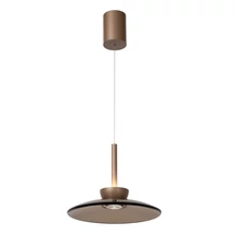 Pendul Lucide SANTIAGO metal, sticla, sampanie, chihlimbar, LED, 16W, 780lm, 2700K-4000K - 23401/12/62