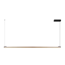 Pendul Lucide BRAGA metal, negru, cafeniu, LED dim, 36W, 2700-4000K, 2450 Lm - 23472/36/96