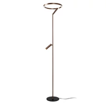Lampadar Lucide APPLAUSE metal, maro, LED, 25W+8W, 1700lm+380lm, 2700K-4000K - 23700/20/96