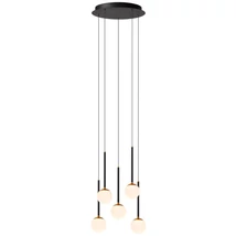 Pendul Lucide CALINA metal, acril, negru, alb, LED dim, 41W, 2700K, 2610 Lm - 24404/35/30