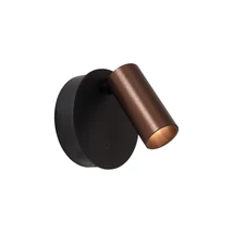 Spot Lucide TONI metal, negru, maro, LED, 2W, 120lm, 2700K-4000K - 29933/02/96