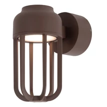 Aplica de perete exterioara Lucide WELLS metal, maro, LED, 8W, 540lm, 2700K, IP54 - 33808/08/97