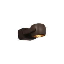 Aplica de perete exterioara Lucide CAPRI metal, maro, LED, 8W, 280lm, 2700K, IP54 - 33812/08/96