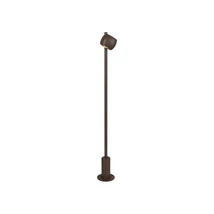 Lampadar exterior Lucide CAPRI metal, maro, LED, 8W, 280lm, 2700K, IP54 - 33813/08/96
