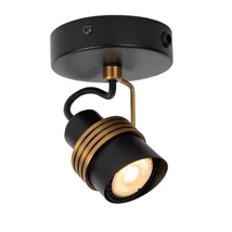 Plafoniera Lucide TUNDRAN metal, negru, GU10 - 34944/01/30