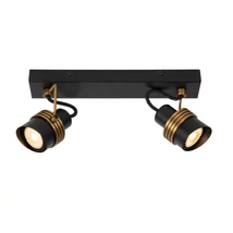 Plafoniera Lucide TUNDRAN metal, negru, GU10 - 34944/02/30