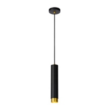 Pendul Lucide FLORIS metal, negru, auriu, GU10 - 35413/01/30