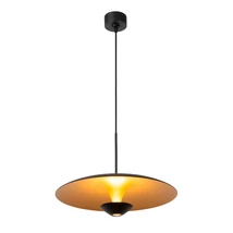Pendul Lucide KENNETH metal, negru, auriu, LED dim, 12W, 2700K, 310 Lm - 41412/40/30