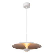Pendul Lucide KENNETH metal, alb, LED, 12W, 310lm, 2700K - 41412/40/31