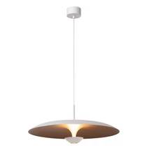 Pendul Lucide KENNETH metal, alb, LED, 16W, 290lm, 2700K - 41412/60/31