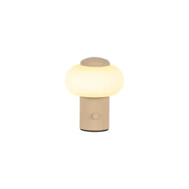 Veioza decor Lucide GUSTAV metal, sticla, crem, opal, LED, 0.8W, 60lm, 2700K - 44520/01/38
