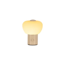 Veioza decor Lucide GUSTAV metal, sticla, crem, opal, LED, 0.8W, 60lm, 2700K - 44521/01/38