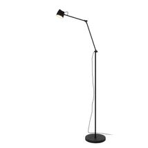 Lampadar Lucide MILNE metal, negru, LED dim, 8W, 2700K, 250 Lm - 44716/06/30
