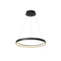 Pendul Lucide VIDAL metal, negru, LED, 2700K, 48W, 2987lm - 46403/48/30