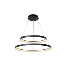Pendul Lucide VIDAL metal, acril, negru, alb, LED, 2700K, 92W, 4160lm - 46403/92/30