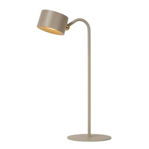 Veioza Lucide JOLAN metal, plastic, gri, LED, 3.5W, 90lm, 2700K-5700K - 46619/03/41