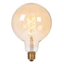 Bec cu LED Lucide BULB sticla, chihlimbar, E27, 4.9W, 440lm, 2200K - 49033/95/62
