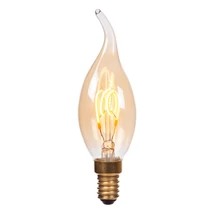 Bec cu LED Lucide BULB sticla, chihlimbar, E14, 3W, 190lm, 2200K - 49036/95/62
