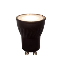 Bec Lucide BULB ceramic, negru, GU10 dim, 3,8W, 2700K, 380 Lm - 49094/04/30