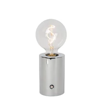 Veioza Lucide VIVO metal, crom, E27, 1W, 39lm, 2700K - 52502/01/11