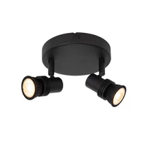 Spot Lucide KIANTI metal, negru, GU10 - 53901/12/30
