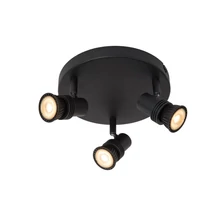 Spot Lucide KIANTI metal, negru, GU10 - 53901/13/30