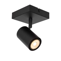 Spot Lucide AMIGO metal, negru, GU10 - 53910/01/30