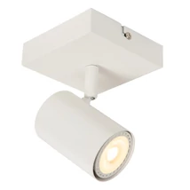 Spot Lucide AMIGO metal, alb, GU10, 40W - 53910/01/31
