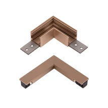 Accesorii pentru sina magnetica Lucide LINIAL metal, sampanie - 55900/19/05