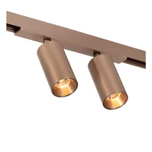Sursa de lumina pentru sina magnetica Lucide LINIAL BIXX metal, sampanie, LED, 8W, 600lm - 55901/16/05