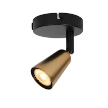 Spot Lucide TIANA metal, negru, sampanie, GU10, 25W - 65901/01/05