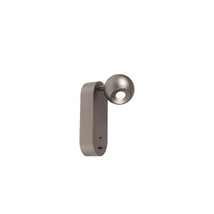 Aplica de perete Lucide MONTANA metal, gri, LED, 6.3W, 415lm, 2700K-4000K - 68200/06/15