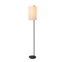 Lampadar Lucide MAGIC metal, textil, negru, crem, E27 - 68711/81/30