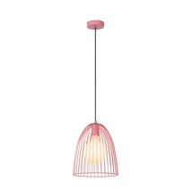 Pendul Lucide MACARONS metal, roz, E27 - 74417/01/66