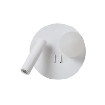 Aplica de perete Lucide MATIZ metal,sticla,alb,opal,LED,3000K,7W,444Lm - 77286/02/31