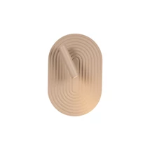 Aplica de perete Lucide CARMINO lemn, metal, maro, LED, 9.8W+2.8W, 590lm+220lm, 2700K - 77292/12/41