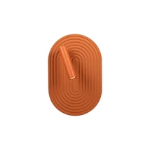 Aplica de perete Lucide CARMINO lemn, metal, portocaliu, LED, 9.8W+2.8W, 590lm+220lm, 2700K - 77292/12/55