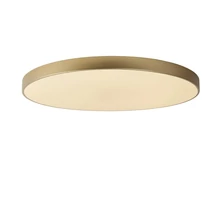 Plafoniera Lucide UNAR metal, plastic, auriu, alb, LED, 2700K, 80W, 5000lm - 79185/80/02