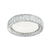 Plafoniera Luxera ALLURIA metal, cristal, crom, transparent, LED, 4000K, 48W, 3840lm - 62437