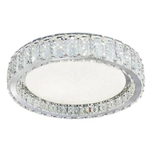 Plafoniera Luxera ALLURIA metal, cristal, crom, transparent, LED, 4000K, 60W, 4800lm - 62438