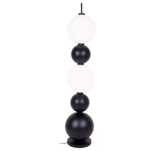 Lampadar Maxlight TAMA metal, sticla, negru, alb, LED, 3000K, 25W, 2000lm - F0058