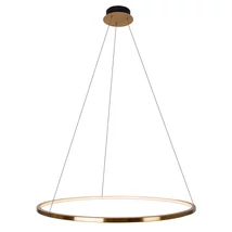 Pendul Maxlight QUEEN metal, acril, auriu, dimabil, LED, 3000K, 19W, 1900lm - P0493