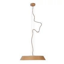 Pendul Maxlight TAMAGO metal, lemn, maro, LED, 3000K, 40W, 2150lm - P0550