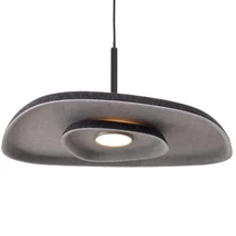 Pendul Maxlight DEUX pasla, negru, LED, 5W, 482lm, 3000K - P0560