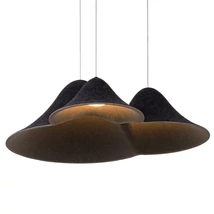 Pendul Maxlight BELLMOND metal, pasla, negru, LED, 21W, 1058lm, 3000K - P0565