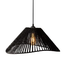 Pendul Maxlight AMALFI hartie, negru, E27 - P0579
