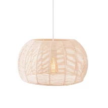 Pendul Maxlight PRASLIN bumbac, maro, E27 - P0583
