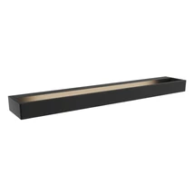 Aplica de perete pentru baie Maxlight FLINK metal, negru, LED, 3000K, 18W, 1700lm, IP44 - W0309