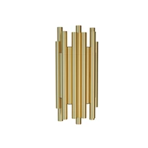 Aplica de perete Maxlight ORGANIC metal, acril, auriu, dimabil, LED, 3000K, 8x1W, 360lm - W0311D
